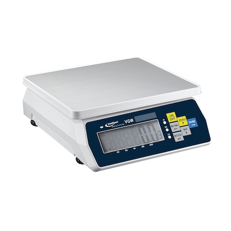 Uwe Decigram Balance, 15000 g, .1 g, Toploader, HI-LO-GO, RS232, Rechargeable Battery, 3 Color Display VGW 15001